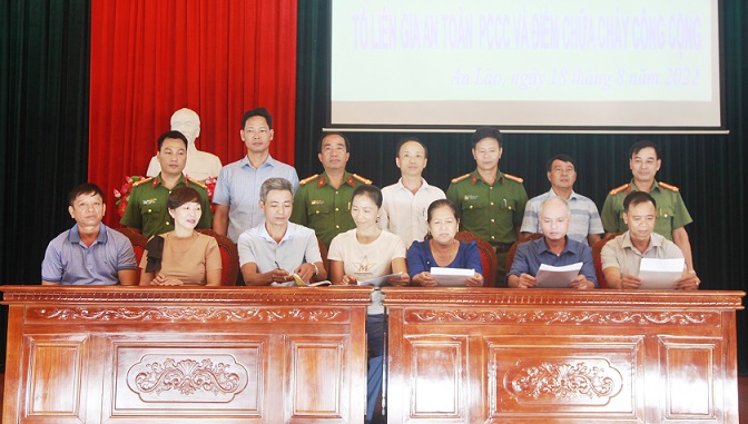 Huyện An Lão: Triển khai điểm 2 mô hình PCCC tại địa bàn dân cư